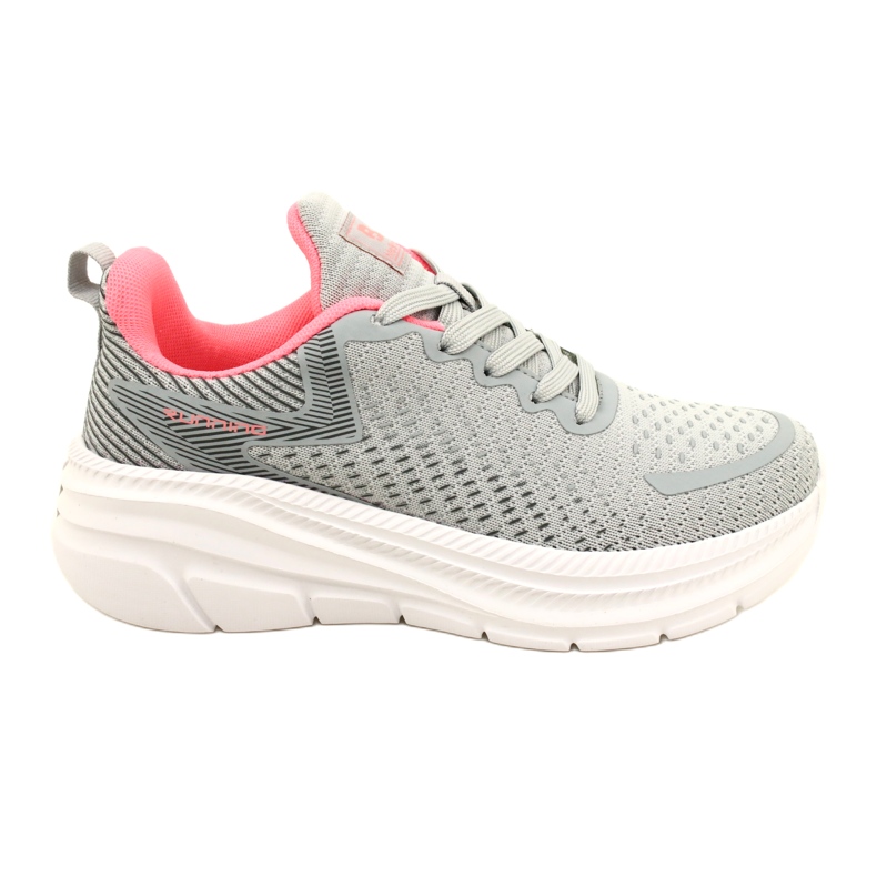 Frauen Sportschuhe McBraun 23Sp38-5335 Gray-Peach grau