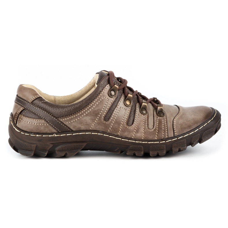 WASAK Herren-Trekkingschuhe aus Leder 0166W braun
