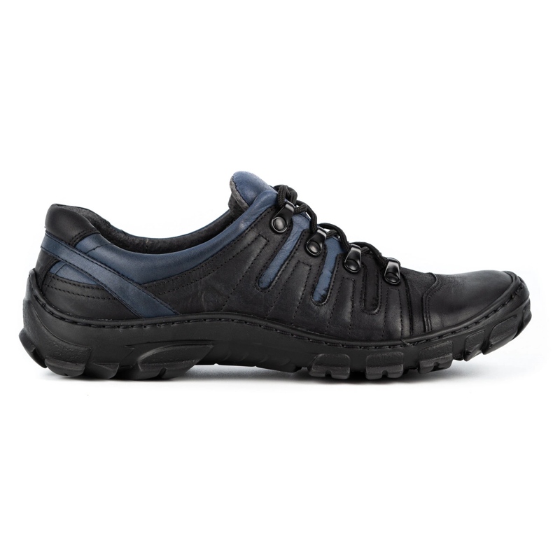 WASAK Herren-Trekkingschuhe aus Leder 0166W schwarz