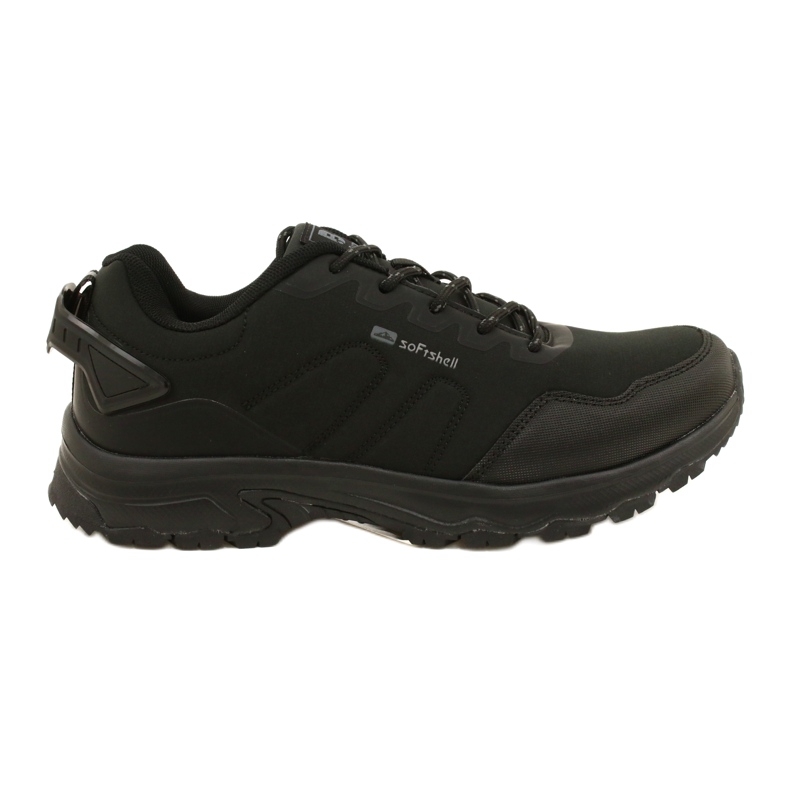 Herren Softshell-Trekking-Sportschuhe schwarz McBraun