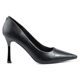 Schwarze Pumps mit hohem Absatz von Vinceza für Damen
