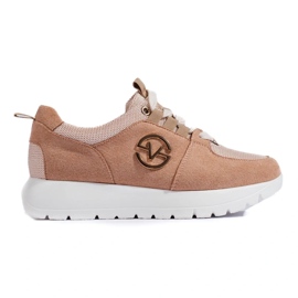 Vinceza beige Damen Sportschuhe
