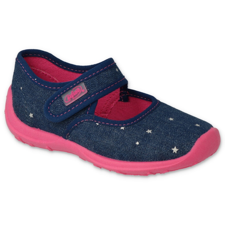 Befado Kinderantschetten 661x012 Navy-Roge-Stars blau