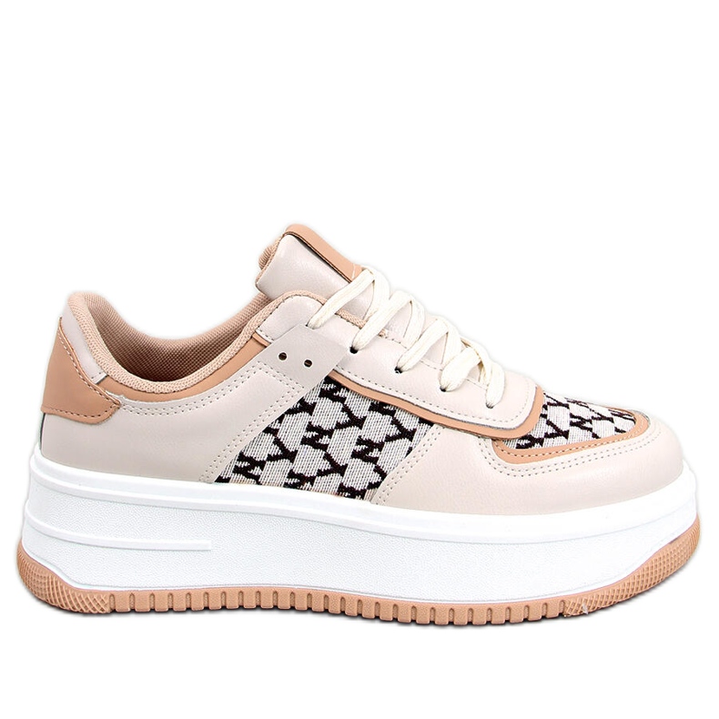 BM Duval Beige Damenturnschuhe