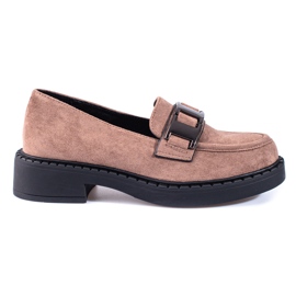 W. Potocki Damen Wildlederloafer Potocki beige