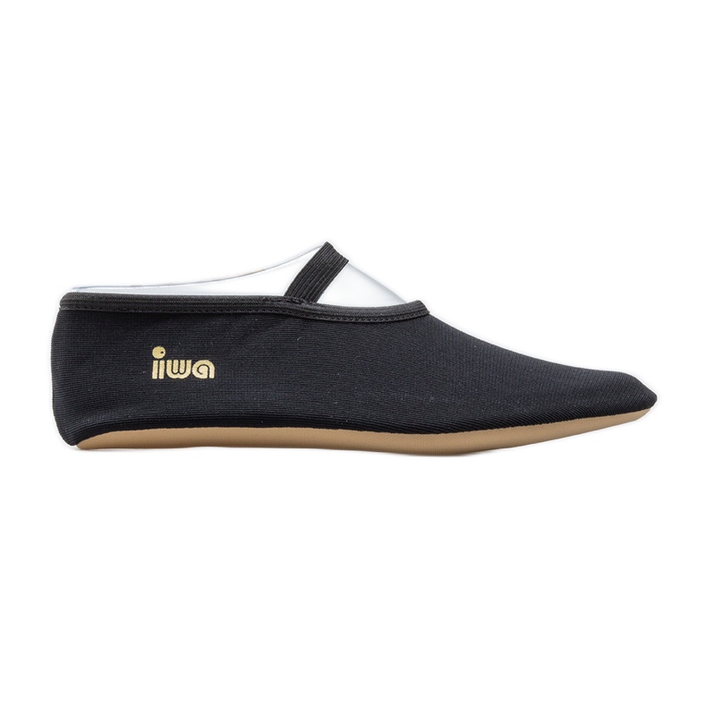 IWA 250 schwarze Gymnastik-Ballettschuhe