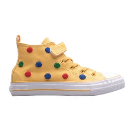Kinderturnschuhe Big Star JJ374062 gelb