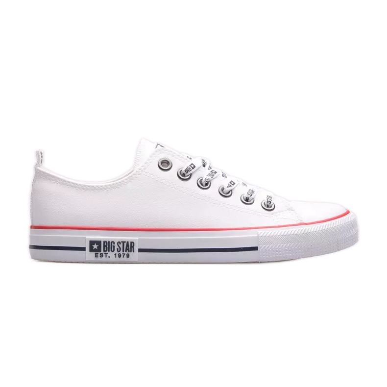 Damen Big Star KK274095 Turnschuhe weiß