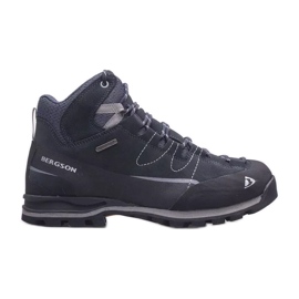 BERGSON Tahat Mid Stx Herren-Trekkingschuhe marineblau/schwarz