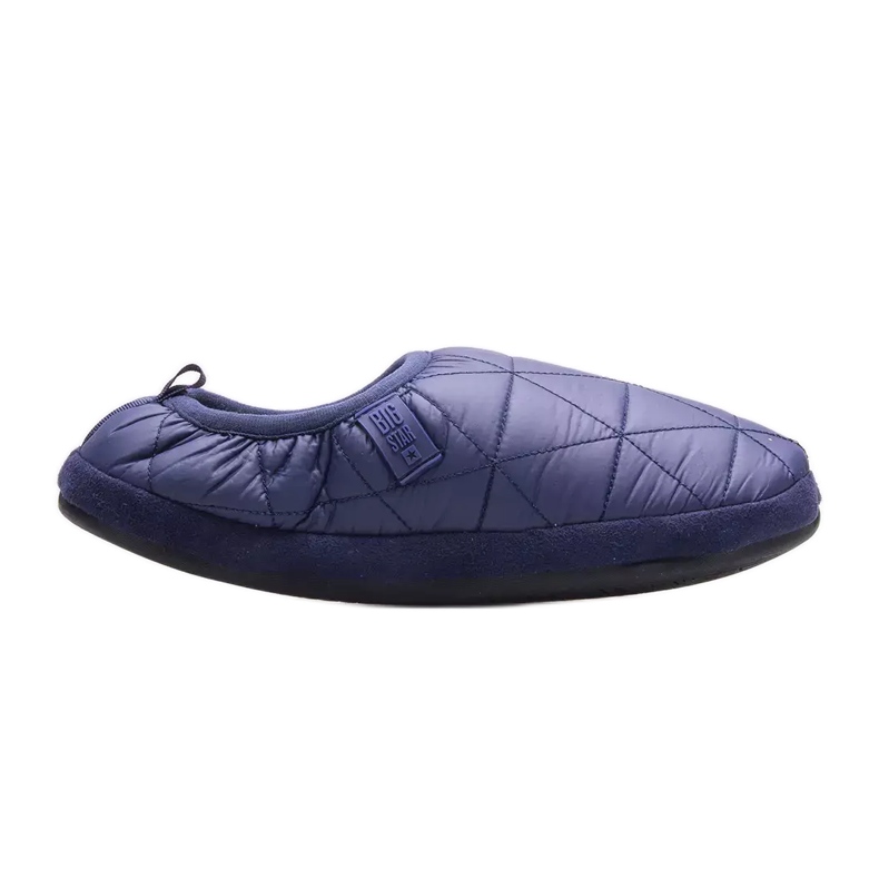 Damenhausschuhe Big Star KK274605 navy blau