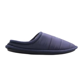Damenhausschuhe Big Star KK274601 navy blau