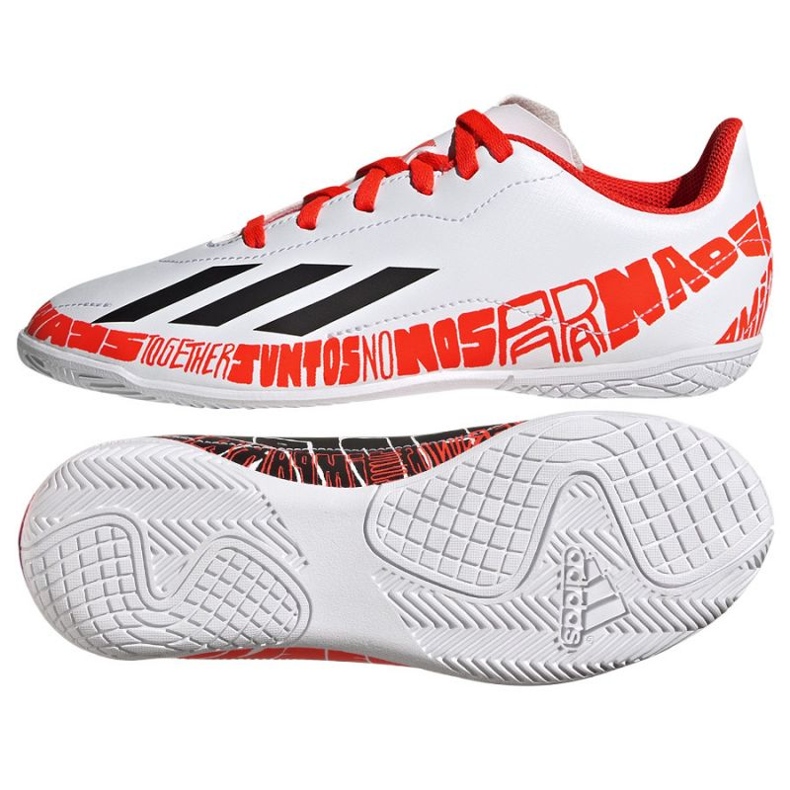 Adidas X Speedportal.4 Messi In Jr GW8400 Fußballschuhe weiß weiß