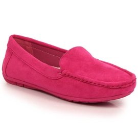 Vinceza Schuhe Wildleder Loafer W EVE259G rosa