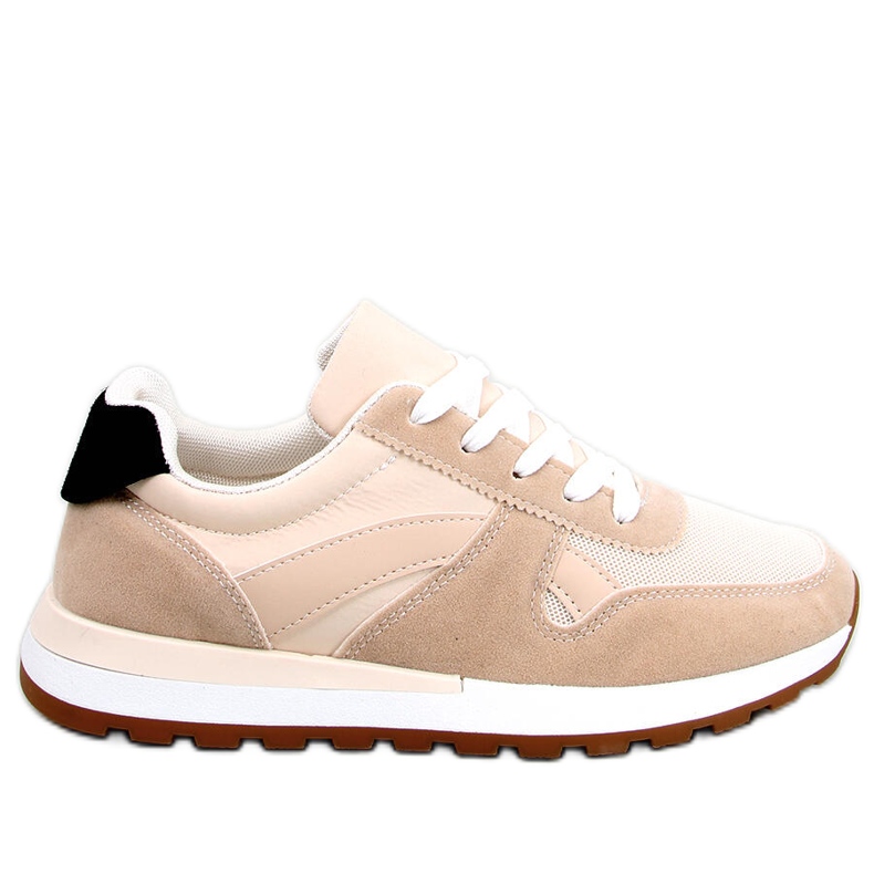 BM Hansell Beige Damen Turnschuhe