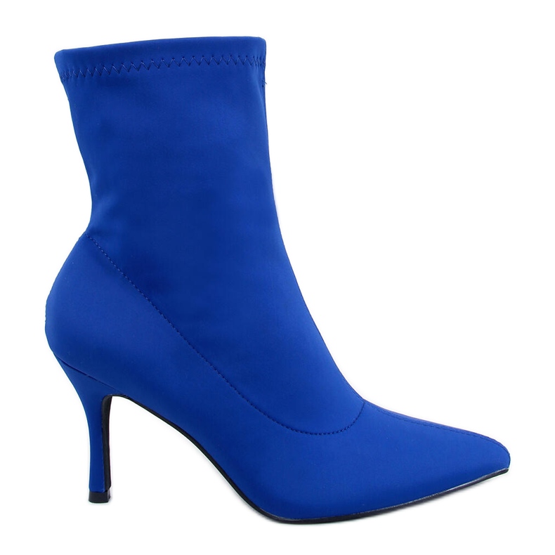 BM Stiefeletten mit flexiblem Absatz von Mallory Blue blau