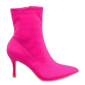 BM Flexible Stiefeletten von Mallory Fuchsia rosa