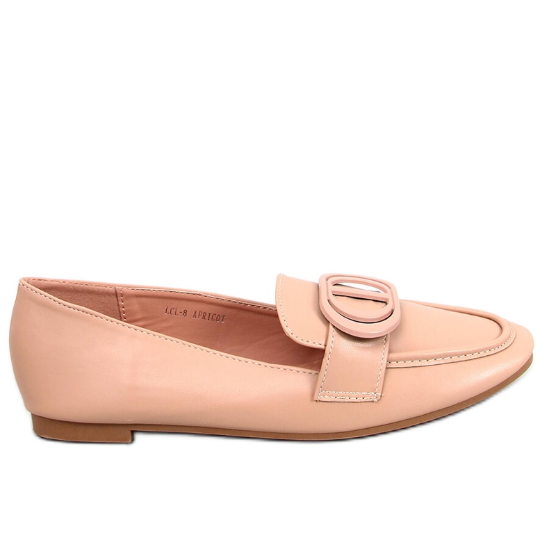 Meredith Apricot Damen-Loafer mit Schnalle beige