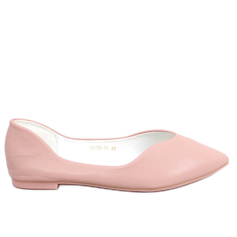 Ayanna Pink Cut Out Ballerinas rosa