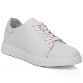 Herren Sportschuhe aus Leder weiß T.Sokolski W22-472