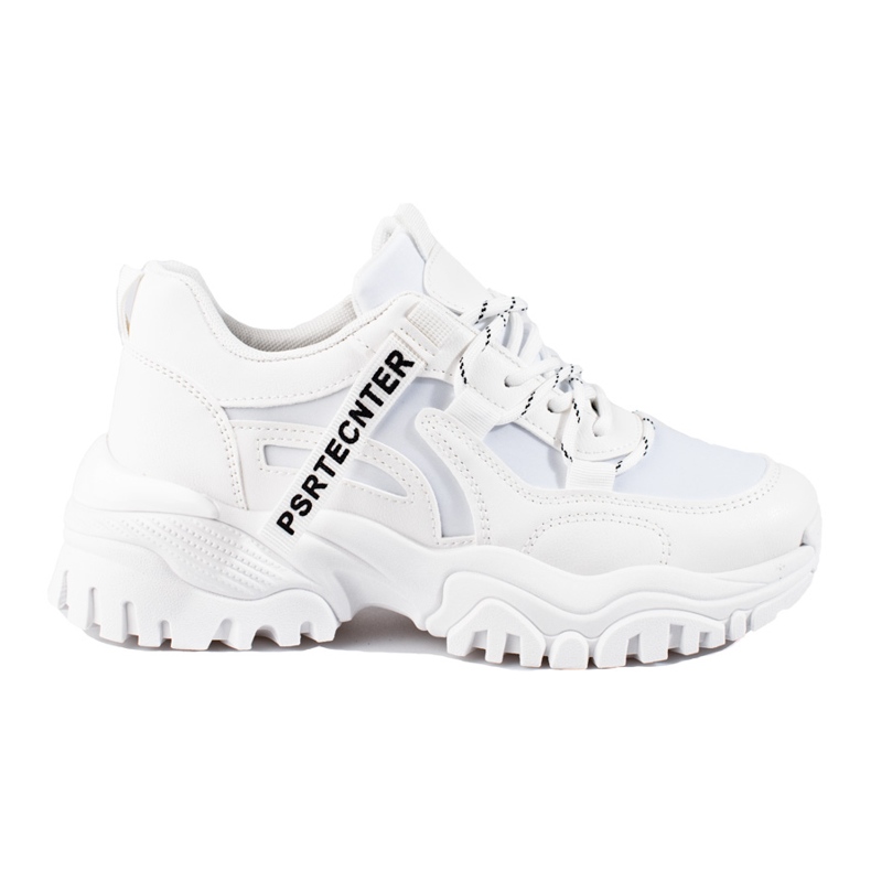 Seastar Weiße Damensneaker von Shelovet mit dicker Sohle