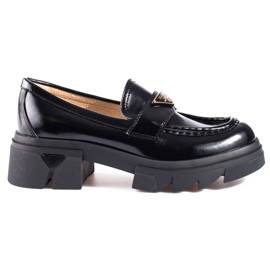 Seastar Shelovet schwarze Lackloafer für Damen