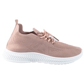 Shelovet Puder-Textil-Sportschuhe rosa
