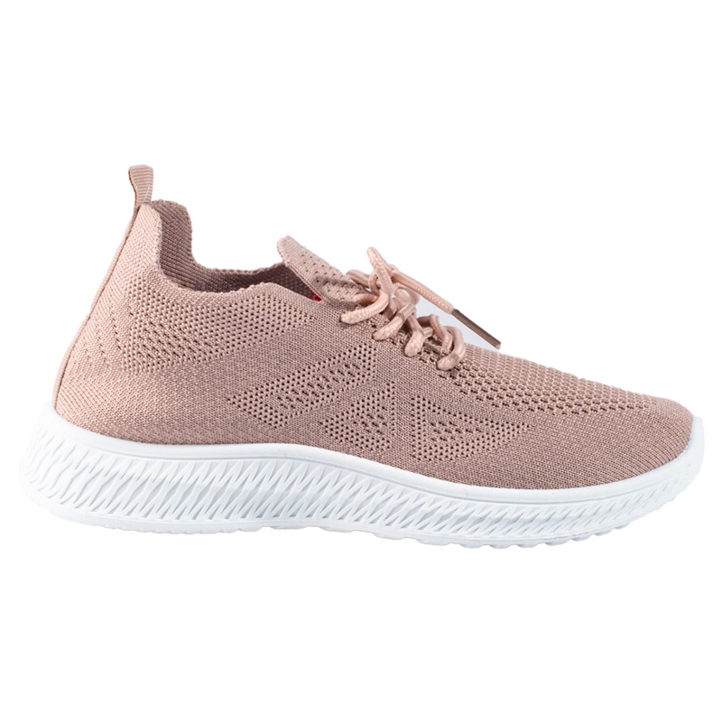 Shelovet Puder-Textil-Sportschuhe rosa