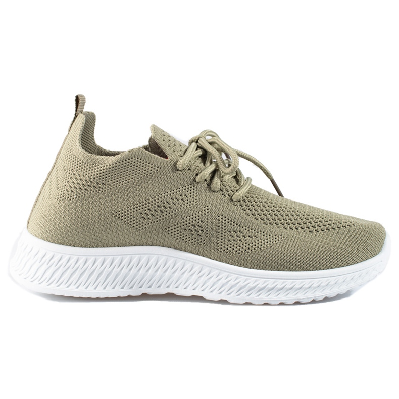 Shelovet grüne Textilsportschuhe