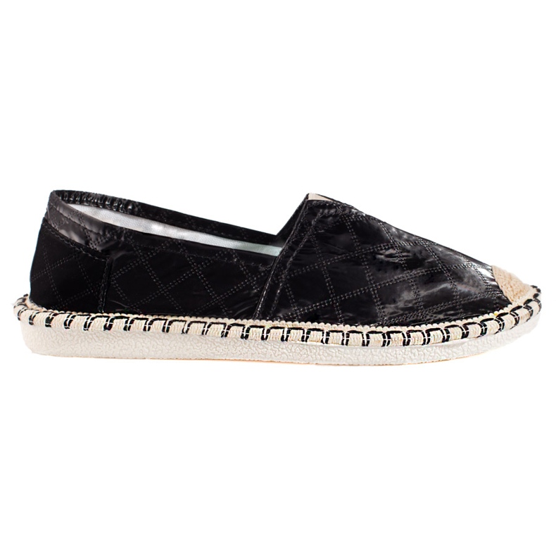 Shelovet Damen Espadrilles schwarz