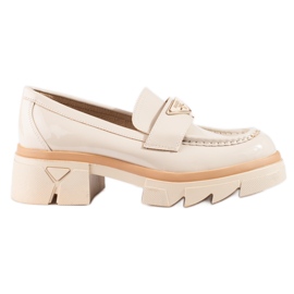 Seastar Damen-Slipper aus Lackleder Shelovet beige