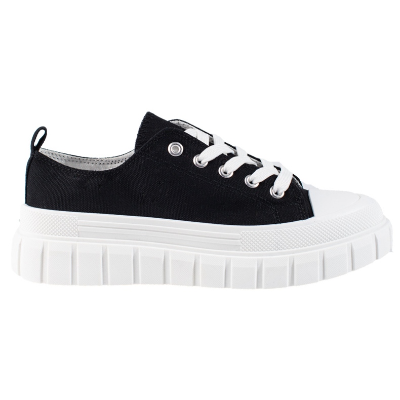 Damen-Sneakers Shelovet mit schwarzem Plateau