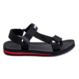 Herren Sandalen mit Klettverschluss Big Star DD174717 Schwarz