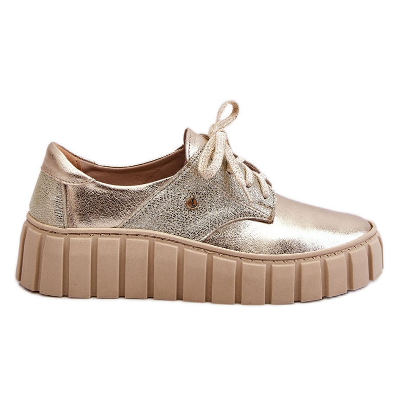 Lemar Lederschuhe auf der goldenen Hypnose-Plattform