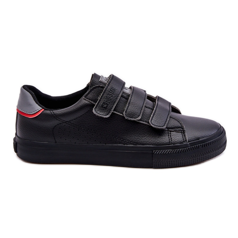 Herren Sneaker mit Klettverschluss Big Star LL174633 Schwarz