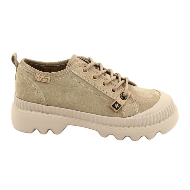 Wildleder Sportschuhe Big Star KK274511 Beige