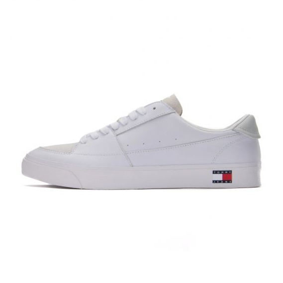 Schuhe Tommy Hilfiger Vulcanized Ess M EM0EM01106 Ybr weiß