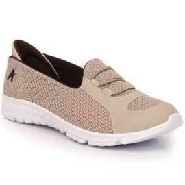 Bequeme Sportschuhe zum Hineinschlüpfen in Beige von Artiker 50C1167