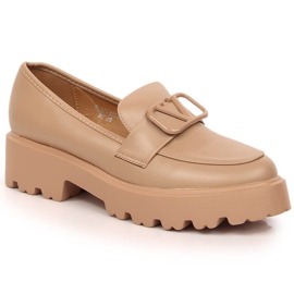 Vinceza 16380 beige Damen High Heels und Plateauschuhe