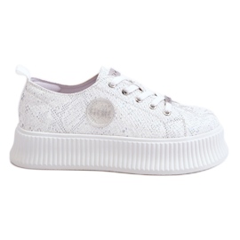 Damen Turnschuhe Sportschuhe GOE JJ2N4126 Weiß