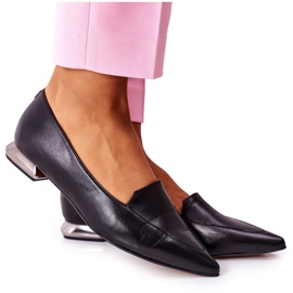 Damen Brogues Laura Messi Schwarz 2074