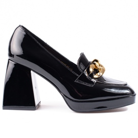 Pumpen auf einem stabilen Pfosten Vinceza schwarz