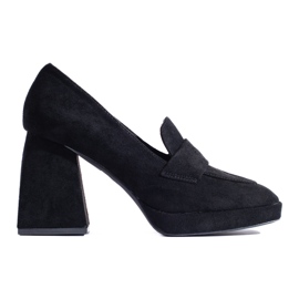 Vinceza Schwarze Pumps mit hohem Absatz von Vincez