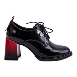 S.Barski Modische schwarze High Heels Darren