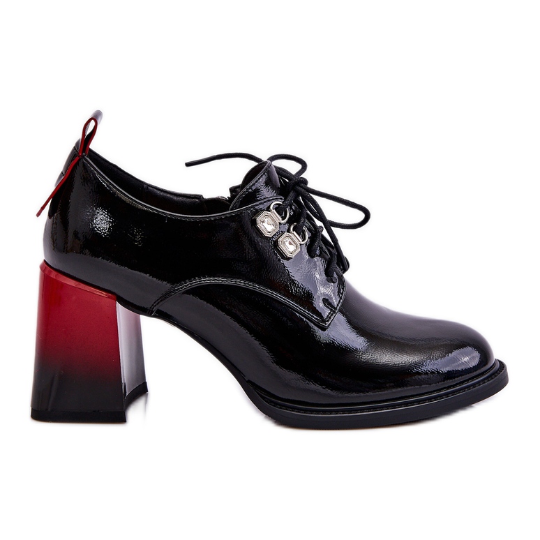 S.Barski Modische schwarze High Heels Darren