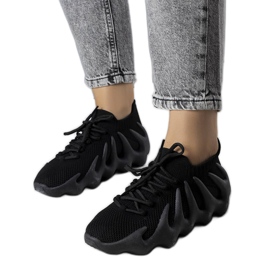 PA1 Schwarze, luftige Sneakers von Muriel