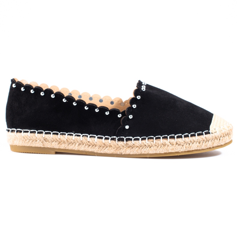 Schwarze Espadrilles von Vinceza für Damen