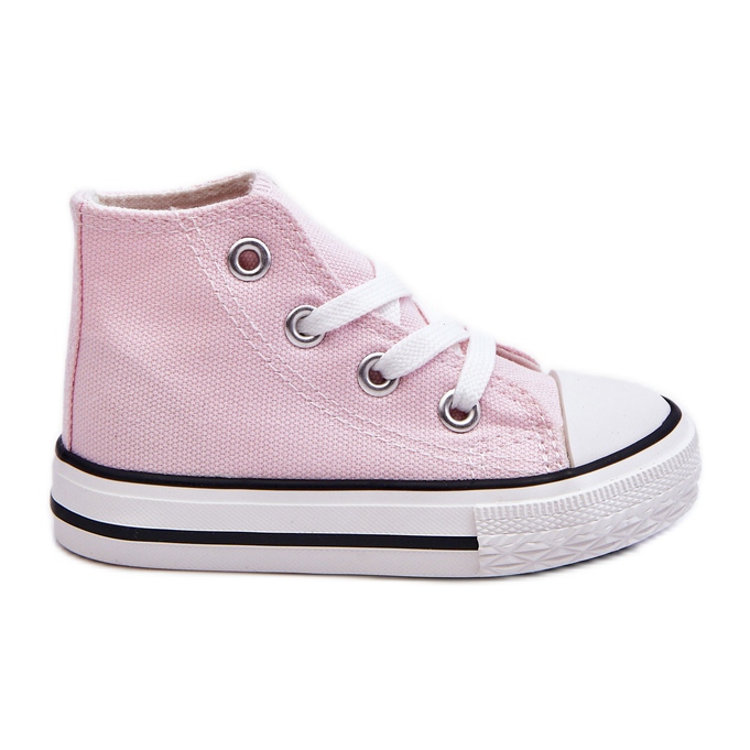 FR1 Hohe Kindersneaker Pink Filemon rosa