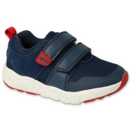 Befado Kinderschuhe 516P251 rot marineblau