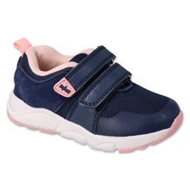 Befado Kinderschuhe 516X250 marineblau rosa