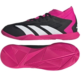 Adidas Predator Accuracy.3 In Jr GW7076 Fußballschuhe mehrfarbig schwarz